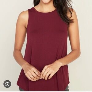 Burgundy Old Navy XXL Luxe Tank